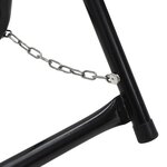 vidaXL Chariot pour enrouleur de tuyau 48 cm 45 kg noir