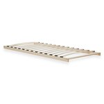 Lit Confort 90x200 cm Blanc avec sommier