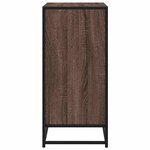 vidaXL Buffet chêne marron 62x35x76 cm bois d'ingénierie