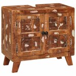 vidaXL Cabinet de salle de bain avec étagère avec stockage avec porte