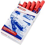 Marqueur papier encre brillante 33 rouge 1-5 mm x 10 EDDING