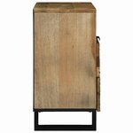 vidaXL Cabinet de chevet avec tiroir Marron 50 x 33 x 60 cm