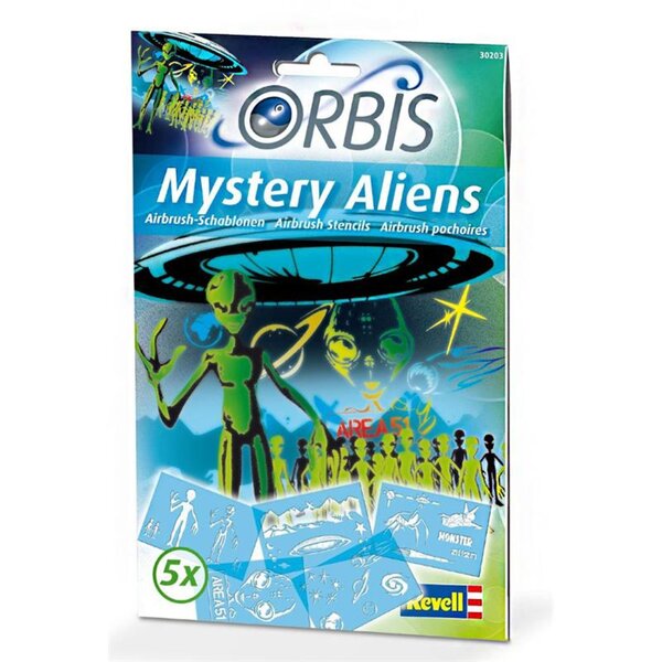 Revell 30203 - Orbis - Set de Pochoirs "Mystery Aliens"