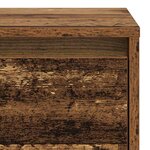 vidaXL Cabinet de chevet Bois ancien 45 x 34 x 44 5 cm