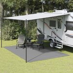 vidaXL Tapis de sol de camping anthracite 5x3 m