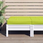 vidaXL Coussin de palette vert vif 60x60x9 5 cm tissu oxford