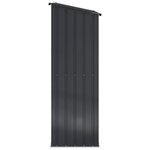 vidaXL Cabanons de jardin Anthracite 203 5 x 73 x 200 cm Métал