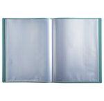 Protège-documents En Polypropylène Souple Opak 100 Vues - A4 - Vert Foncé - X 12 - Exacompta