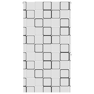 vidaXL Store enrouleur de douche 120x240 cm largeur du tissu 116 cm