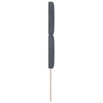 Tête de lit vidaXL bouton en cristal capitonné gris foncé 90 cm en velours