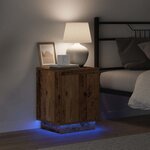 vidaXL Cabinet de chevet Bois ancien 39 x 34 5 x 50 cm