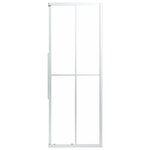 vidaXL Cabine de douche ESG dépoli 90x70x180 cm