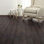 vidaXL Dalles de plancher PVC autoadhésif 5 02 m² 2 mm marron foncé