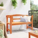 vidaXL Banc d'extérieur Acacia 119x76x44 cm Bois massif