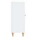 vidaXL Buffet Blanc 66 x 34 5 x 90 cm Bois d'ingénierie