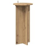 vidaXL Support de Plante 2 pièces Chêne artisanal 29 5 x 29 5 x 60 cm