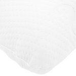 vidaXL Coussin de sommeil Uni Blanc 60 x 40 x 13 cm