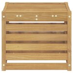 vidaXL Ensemble de canapés d'extérieur Blanc 35 x 38 x 37 cm
