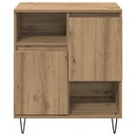 vidaXL Buffet Chêne artisanal 60 x 35 x 70 cm