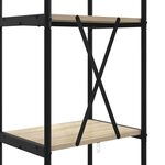 vidaXL Étagère Chêne sonoma 40 x 30 x 183 cm Bois d'ingénierie