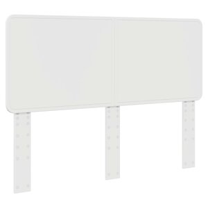 vidaXL Tête de lit Blanc Brillant 160 cm Bois d'ingénierie
