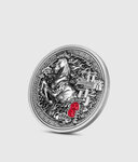 Monnaie JOURNEYING STEED 2 Oz Argent 5$ Samoa 2026
