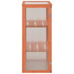 vidaXL Serre Bois 75x47x109 cm