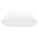 vidaXL Coussin de sommeil Uni Blanc 60 x 40 x 13 cm