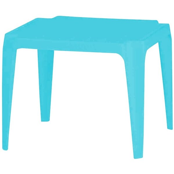 PROGARDEN 20941 - Table enfant bleu clair 50 x 50 cm
