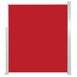 vidaXL Auvent latéral rétractable de patio 140x500 cm Rouge