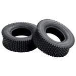 vidaXL Pneus de brouette 2 Pièces 13x5.00-6 4PR Caoutchouc