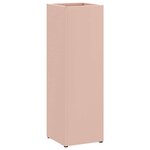 vidaXL Porte-parapluie Rose 15 5 x 15 5 x 49 cm Acier