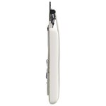 vidaXL Tête de lit suspendue Avec lumière LED Blanc Simili cuir