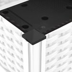 vidaXL Lit surélevé 40x40x23 cm Polypropylène