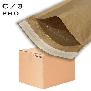 Lot de 100 Enveloppes à bulles marrons C/3 150×215