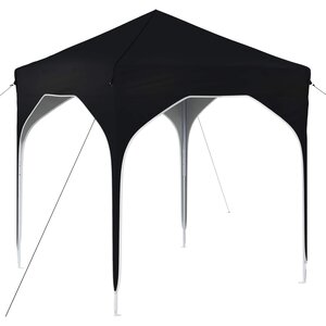 vidaXL Tente de fête pop-up 194 x 194 x 245 cm Anthracite