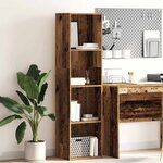 vidaXL Bibliothèque vieux bois 40x30x152 cm bois d'ingénierie
