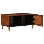 vidaXL Table basse Marron 80 x 50 x 40 cm Bois de mangue massif