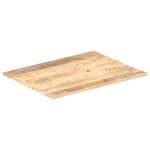 vidaXL Dessus de table Bois de manguier solide 15-16 mm 90x70 cm