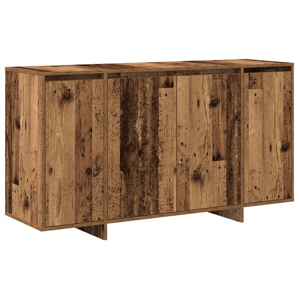 vidaXL Buffet en Bois Ancien Bois ancien Bois massif récupéré