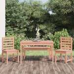 vidaXL Ensemble à manger de jardin 4 Pièces bois massif Douglas