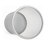 Corbeille à papier q-connect maille métallique 13l 265mm diamètre hauteur 280mm coloris argent