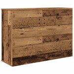 vidaXL Buffet vieux bois 90x29 5x65 cm bois d'ingénierie