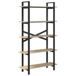 vidaXL Étagère Chêne Sonoma 100 x 33 5 x 178 cm Bois d'ingénierie