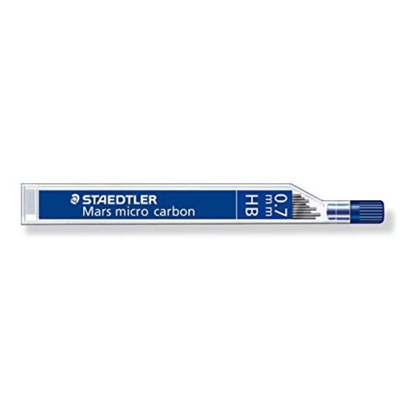 Etui de 12 mines 'Mars micro carbon' 0 7 mm HB STAEDTLER