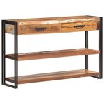 vidaXL Buffet 120x30x75 cm Bois de récupération solide