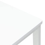 vidaXL Chaises de salle à manger 2 Pièces Blanc 40 x 47 5 x 99 5 cm