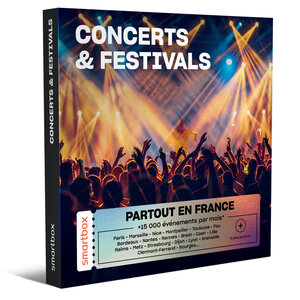 SMARTBOX - Coffret Cadeau Concerts & Festivals -  Sport & Aventure