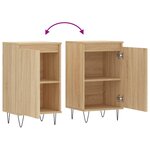 vidaXL Buffet chêne sonoma 40x35x70 cm bois d'ingénierie