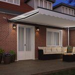 vidaXL Tissu de auvent Blanc 500 × 350 cm Polyester